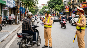 Quy định về quyền hạn dừng xe kiểm tra của Cảnh sát giao thông