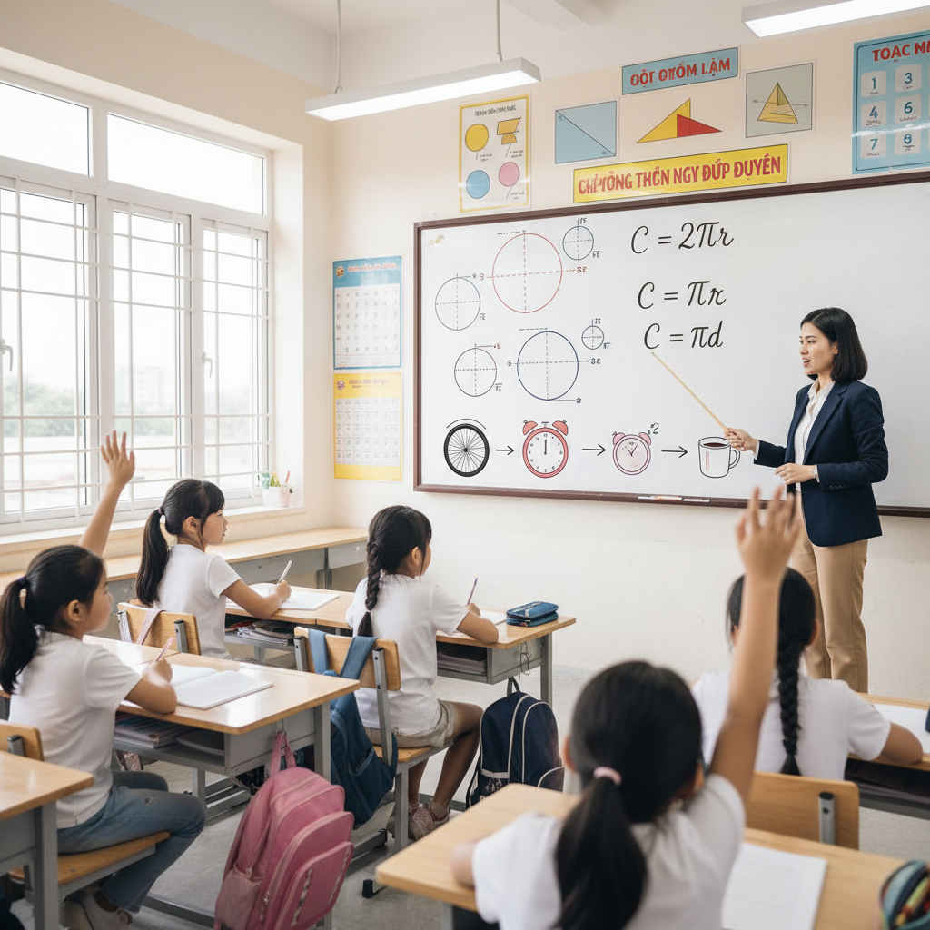 chu vi hình tròn
