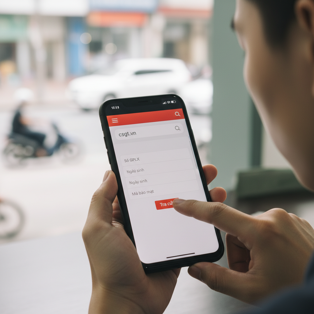csgt.vn tra cứu gplx