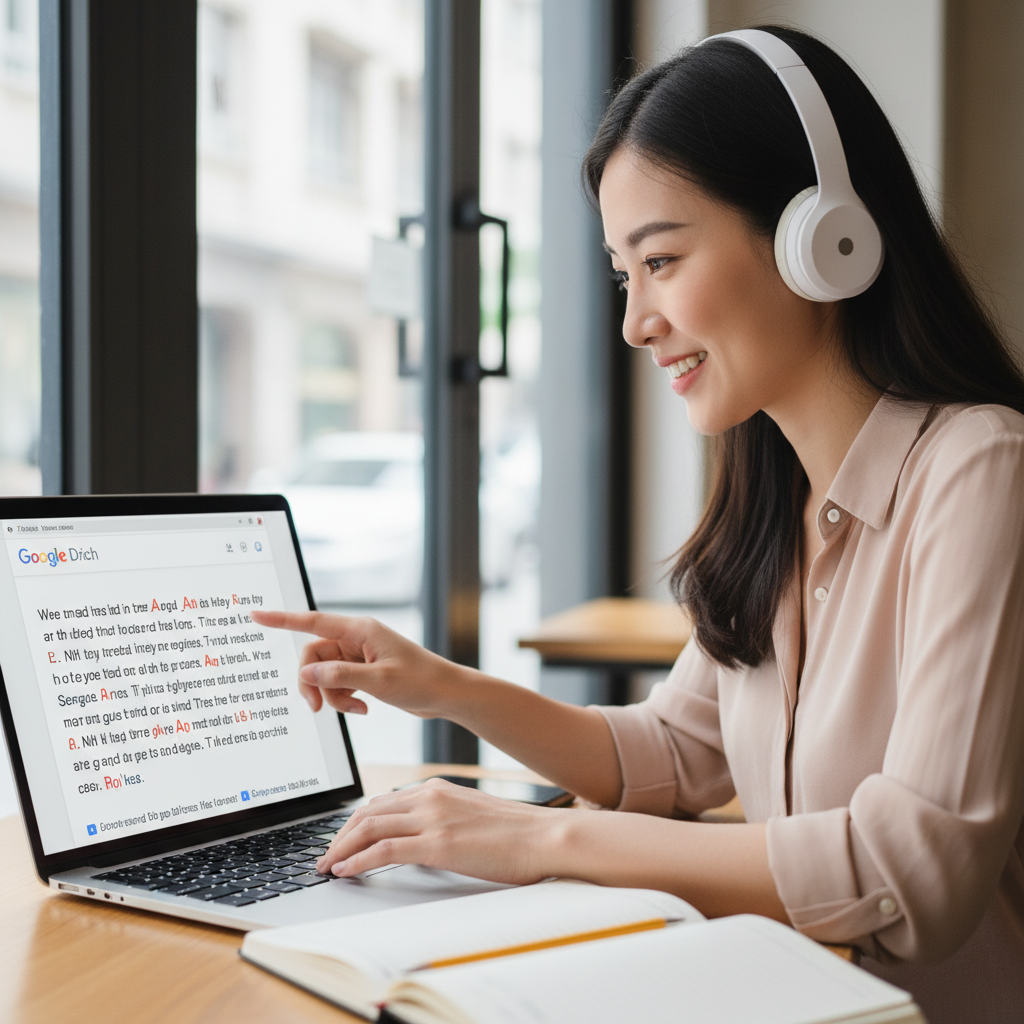 gg dịch đánh trọng âm