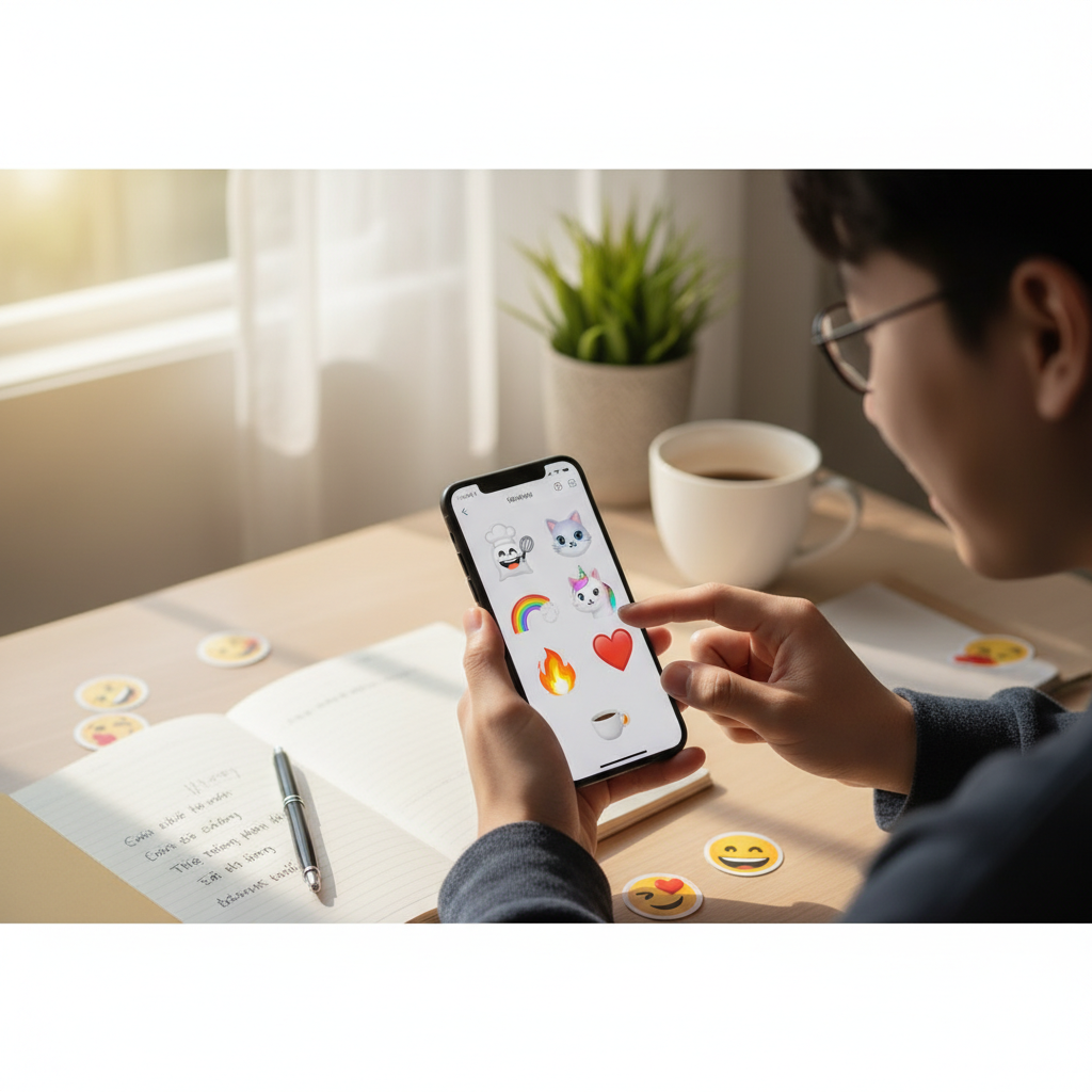 ghép biểu tượng cảm xúc