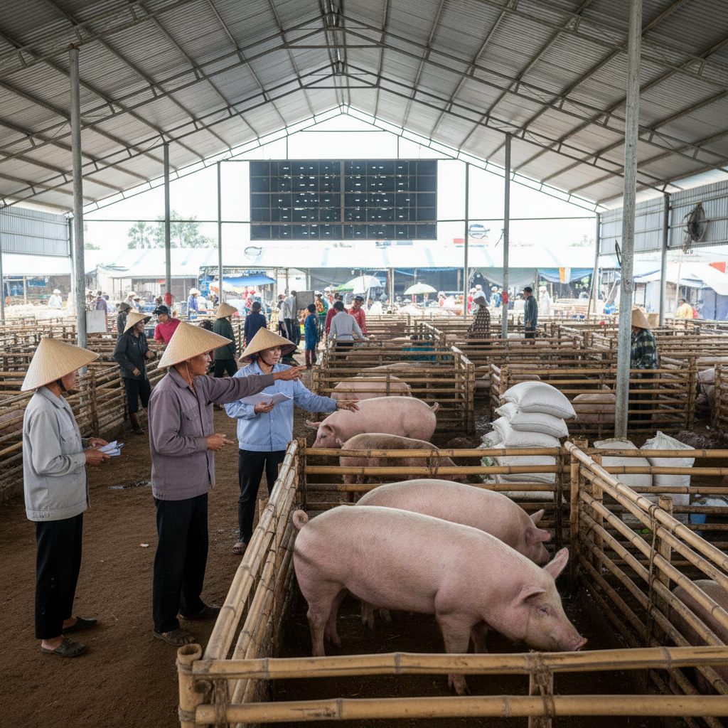 giá heo hơi hôm nay