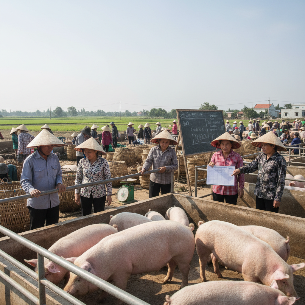 giá heo hơi hôm nay