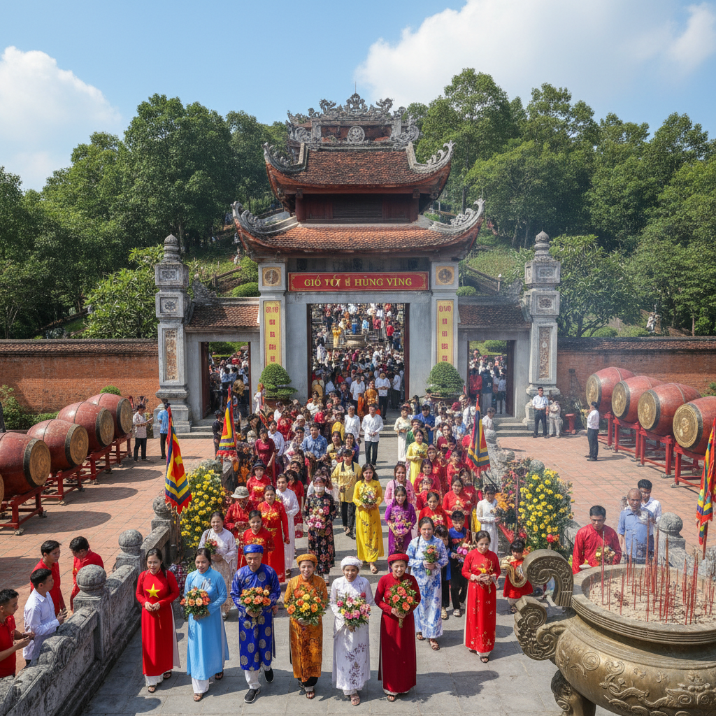 giỗ tổ hùng vương 2025