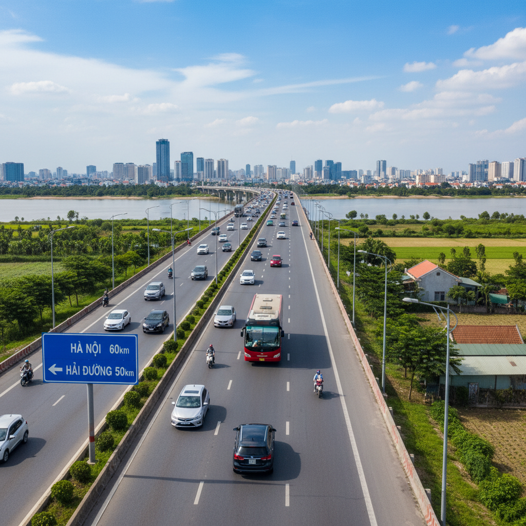 hải dương cách hà nội bao nhiêu km