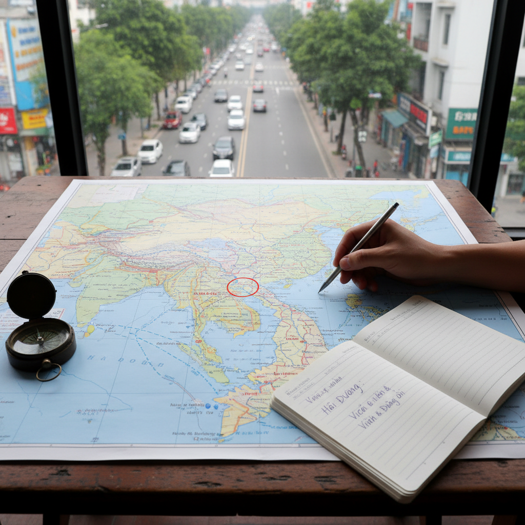 hải dương ở đâu