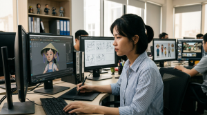 Quá trình sản xuất một bộ phim hoạt hình 3d cần những công đoạn nào?