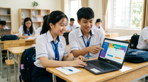 Đăng nhập và làm quen với hệ thống học tập trực tuyến K12Online