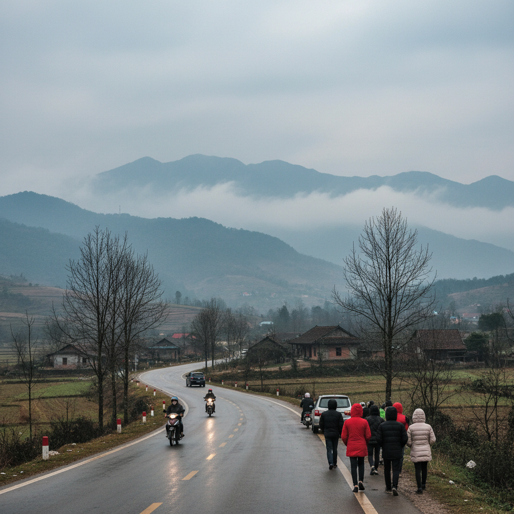 không khí lạnh miền bắc