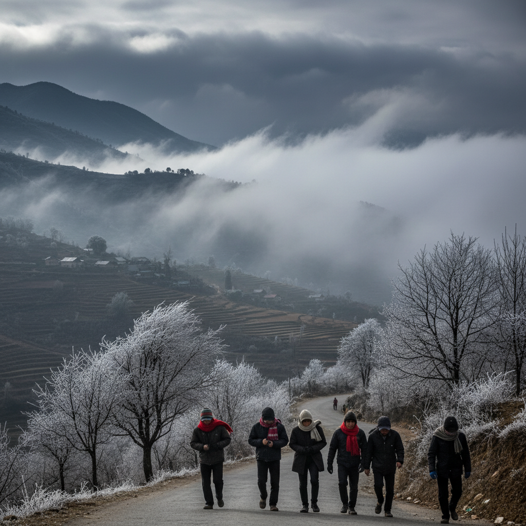 không khí lạnh miền bắc