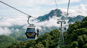 Kinh nghiệm đi cáp treo tham quan và săn mây tại núi Bà Đen Tây Ninh
