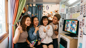 Các ý tưởng tạo dáng chụp ảnh tại Photobooth siêu dễ thương