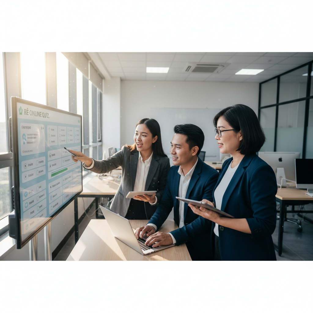 tạo câu hỏi trắc nghiệm online