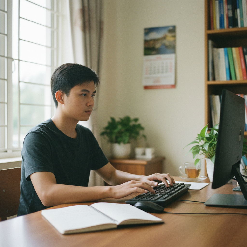 tập gõ phím nhanh