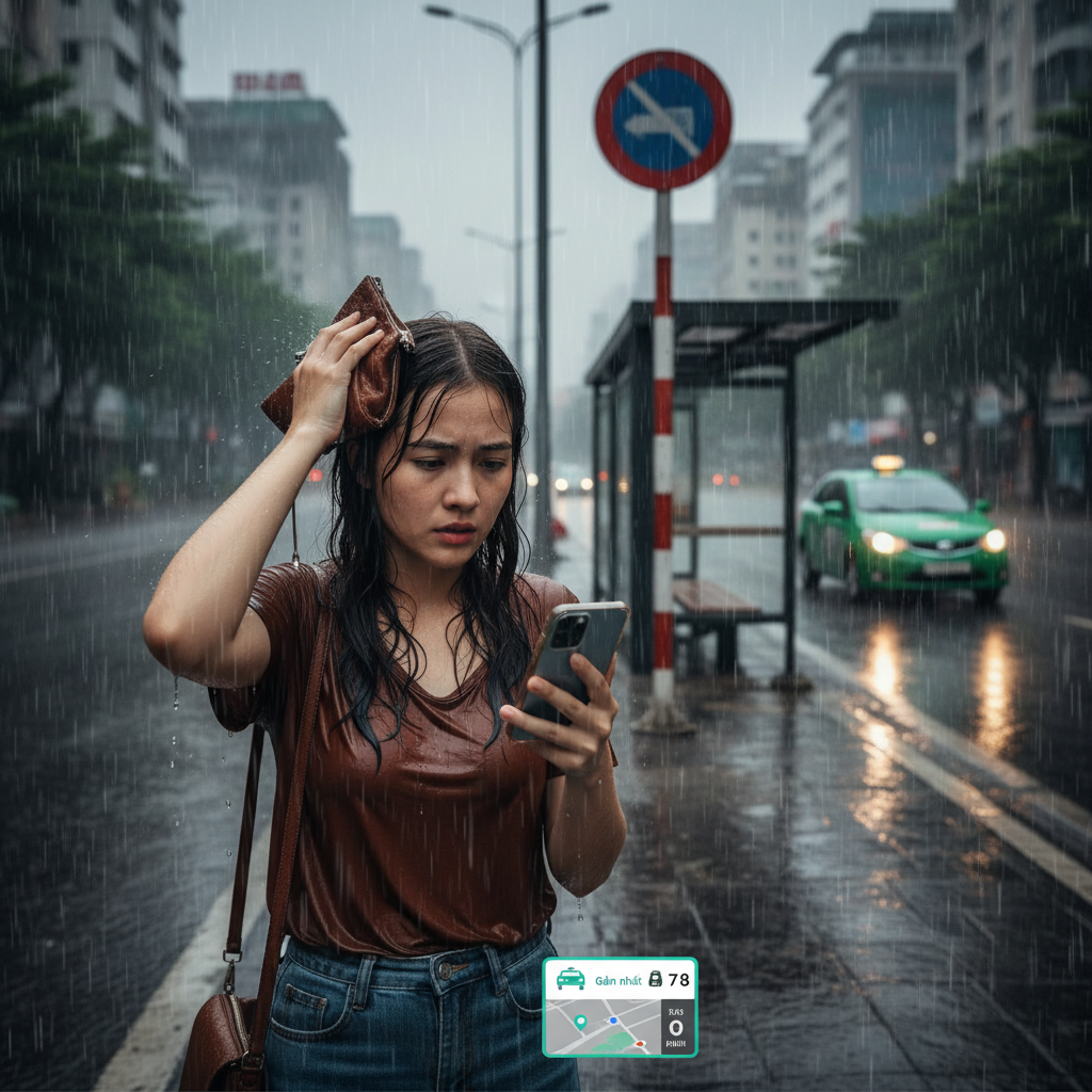 taxi gần đây nhất