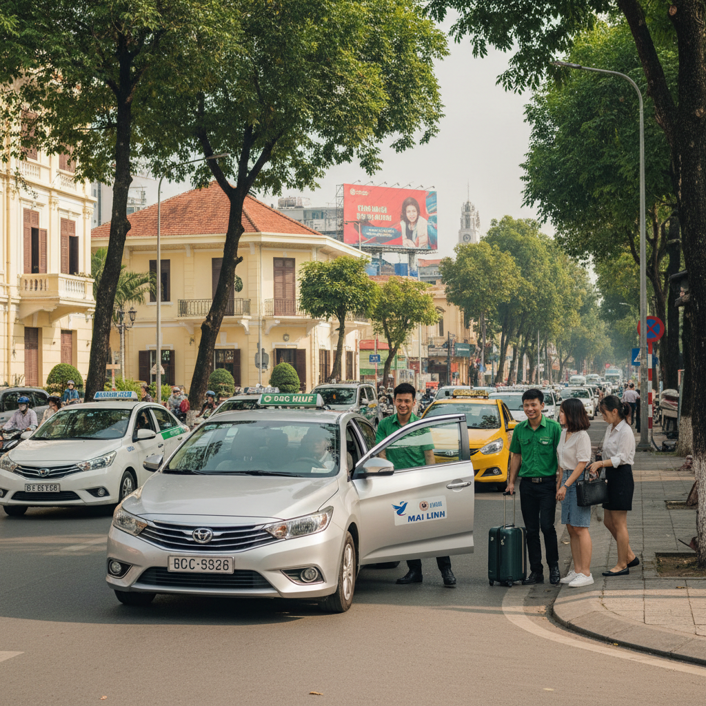 taxi hải dương