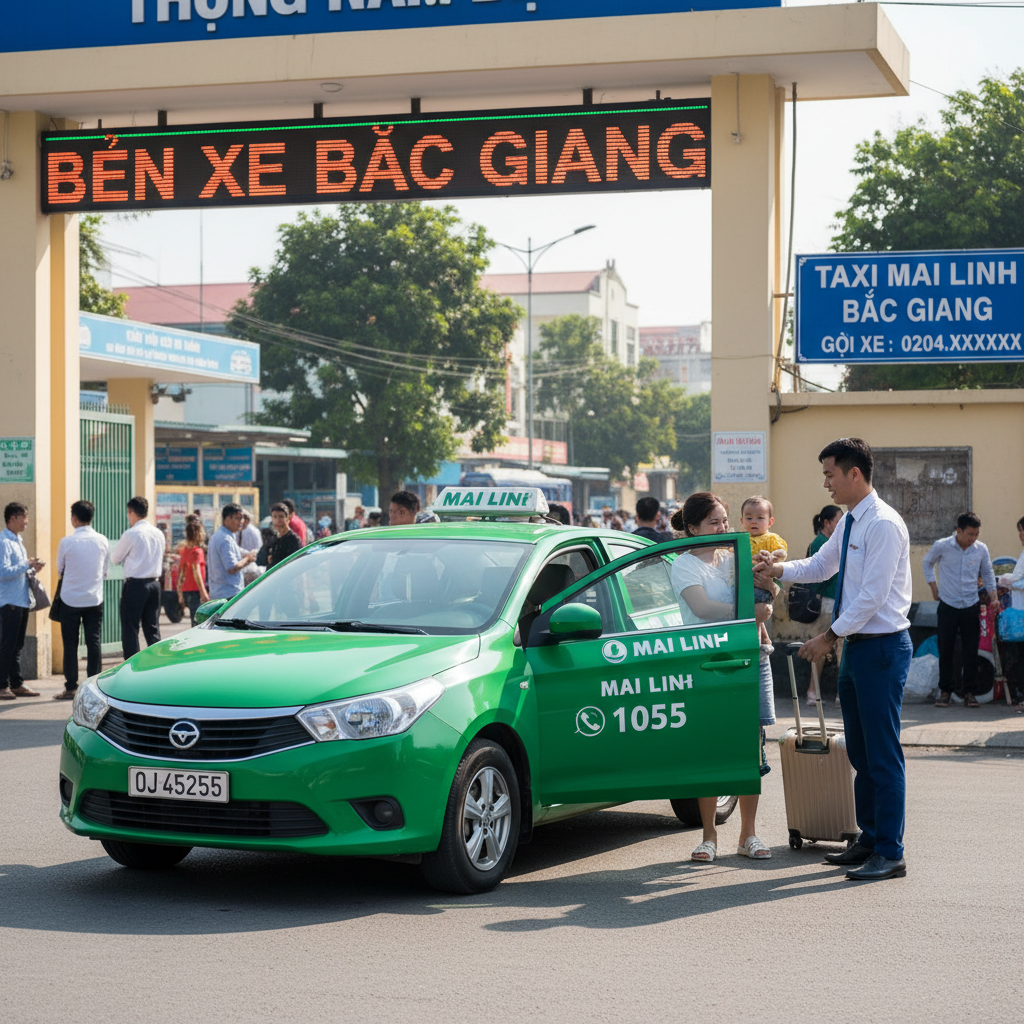 taxi mai linh bắc giang