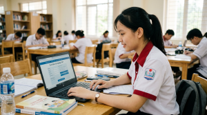 Hướng dẫn cách sử dụng công cụ tính điểm tốt nghiệp THPT online