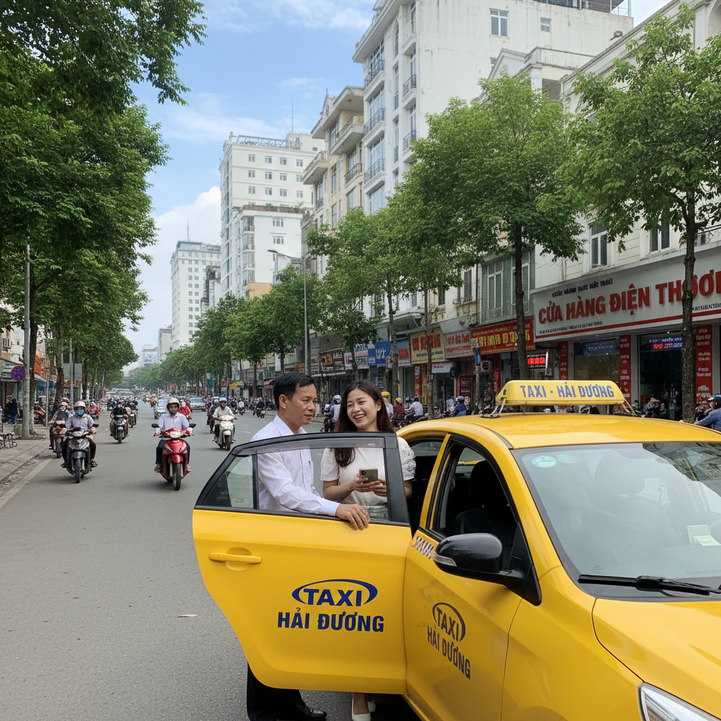 tổng đài taxi hải dương