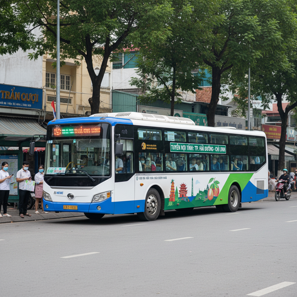 xe buýt hải dương