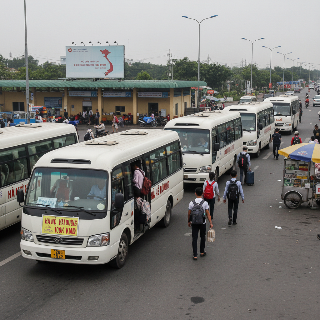 xe đi hà nội - hải dương 100k